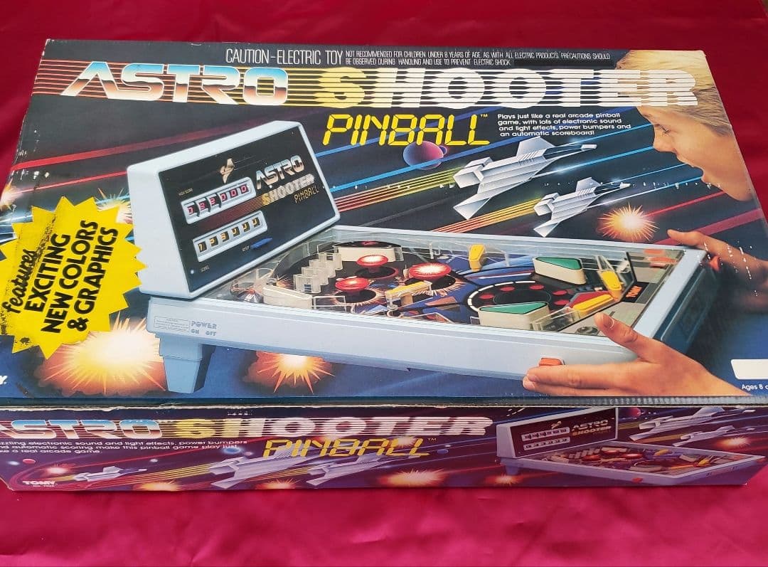 【極美品】超希少TOMY アストロシューターピンボール 1980年代 レトロ