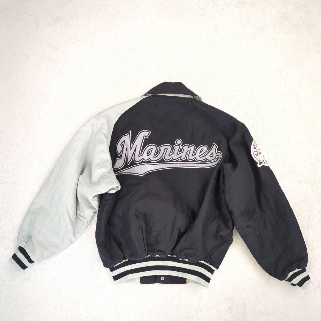 未使用 90年代 千葉ロッテ マリーンズ グランドコート レプリカ ASICS