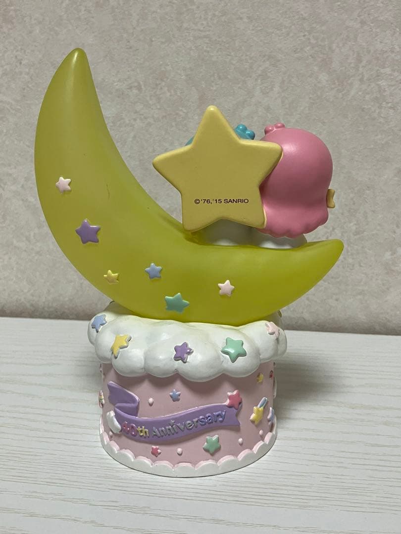サンリオ リトルツインスターズ 10周年記念フィギュア ライト付き 置物