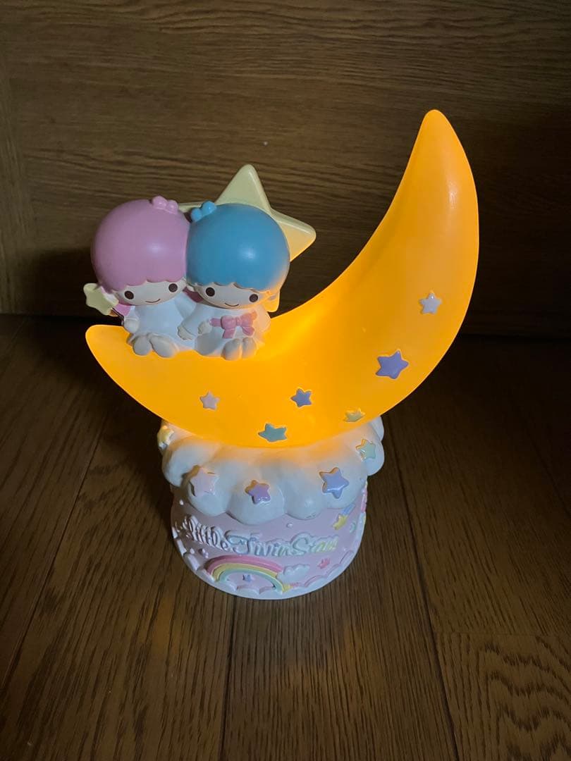 サンリオ リトルツインスターズ 10周年記念フィギュア ライト付き 置物