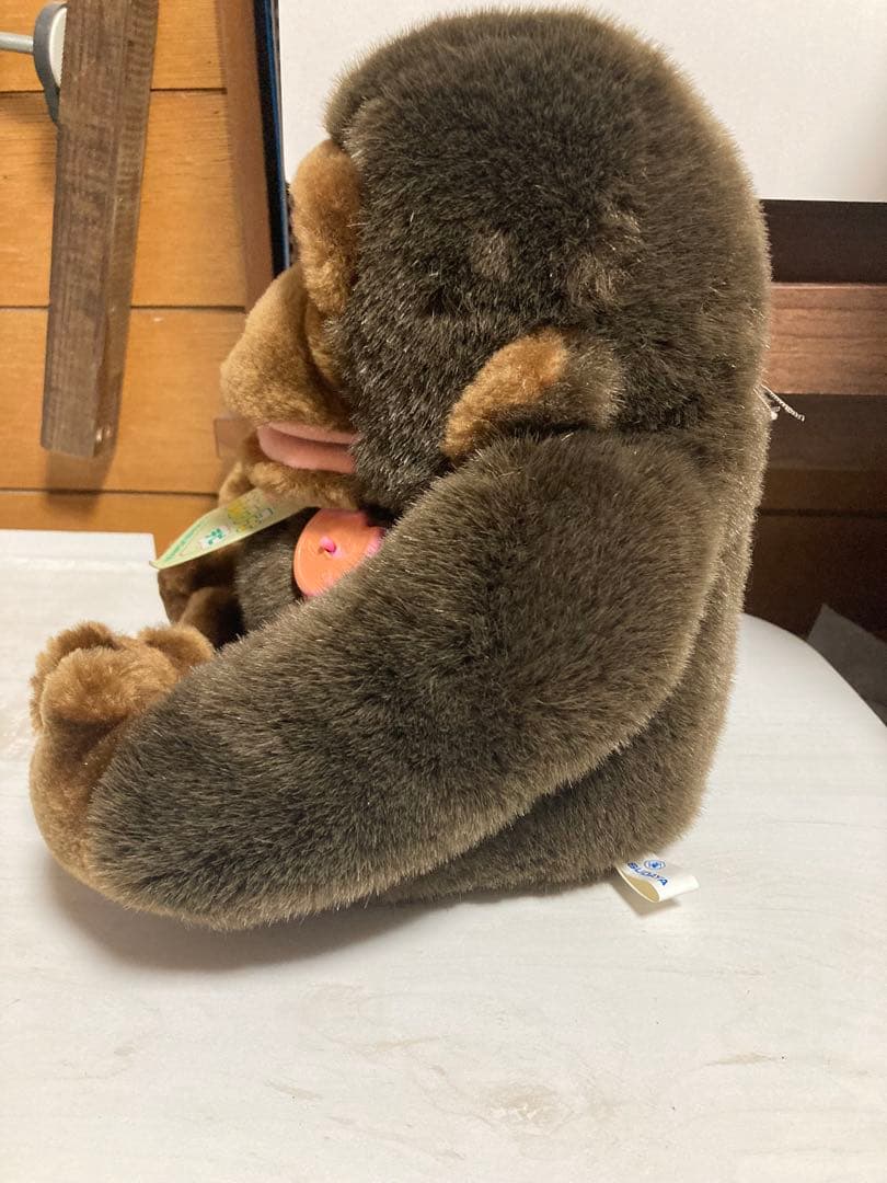 まねっ子　チビゴリラ　ぬいぐるみ　レトロ