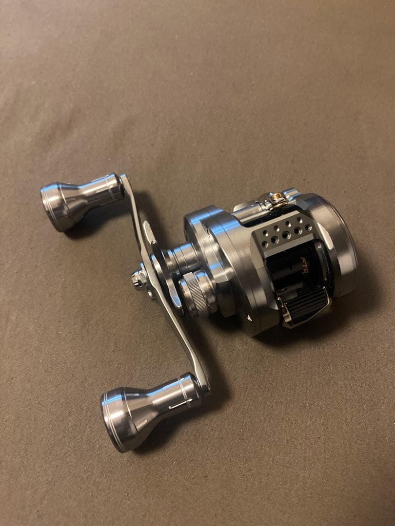 シマノ 23カルカッタコンクエスト BFS XG 左　夢屋ハンドル付