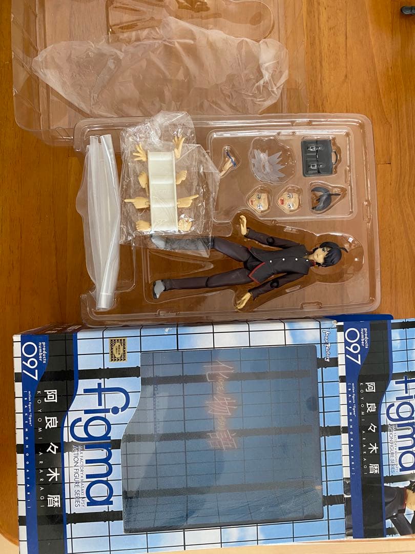 化物語　figma フィギュアセット 阿良々木暦 戦場ヶ原ひたぎ 八九寺真宵