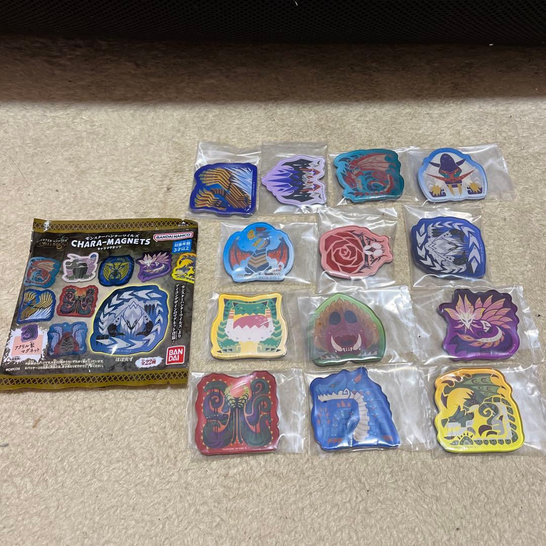 モンスターハンターワイルズ　キャラマグネッツ　全10種類セット　新品