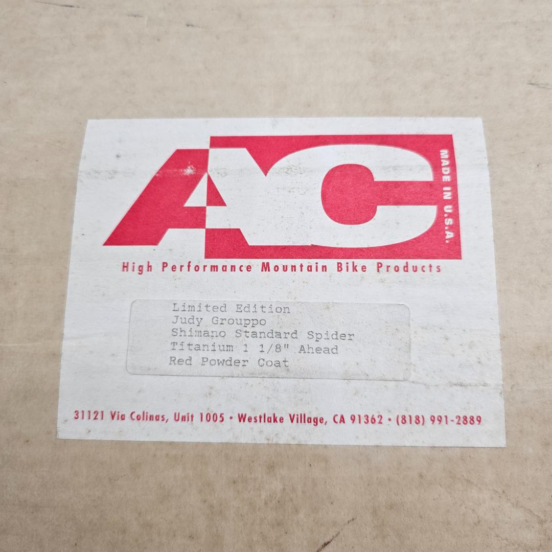 90sデッドストックGT LTSフレーム＆AC JUDY限定パーツセット