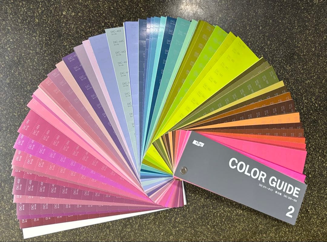 COLOR GUIDE 色見本帳 1, 2, 3 セット　Ver.19