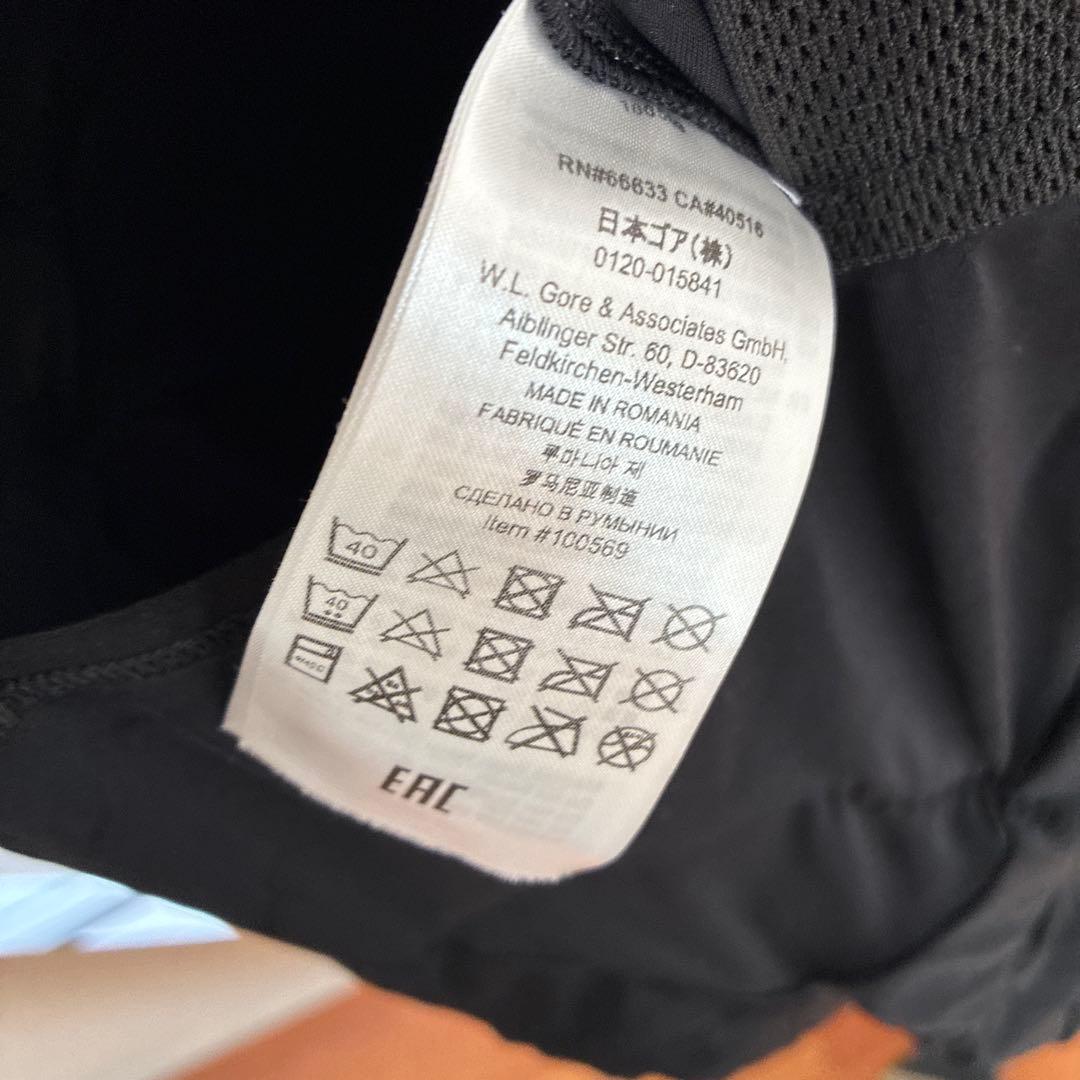 GORE ブラック 七分ビブタイツ EU サイズS アジア M