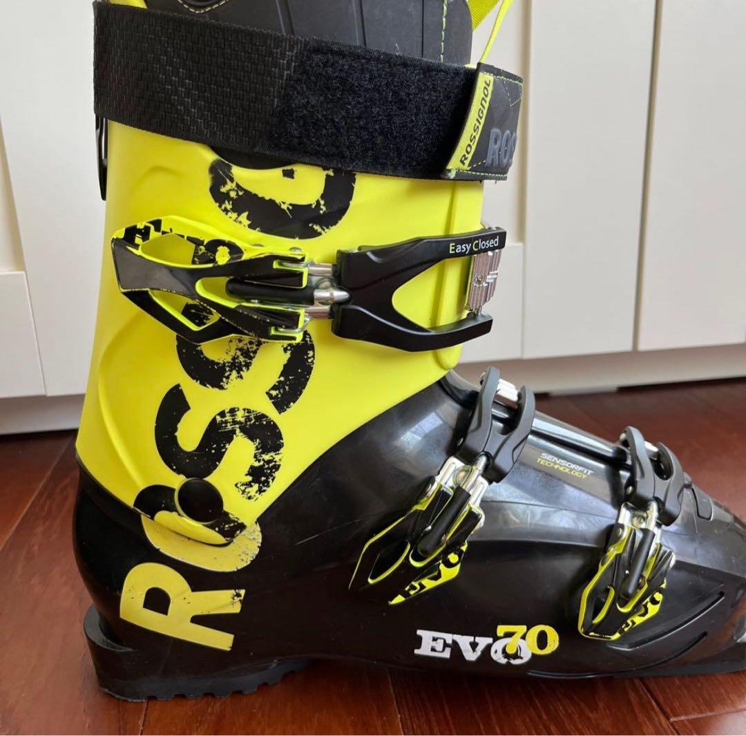 大きいスキーブーツ　30cm RossignolロシニョールEvo70 幅広甲高