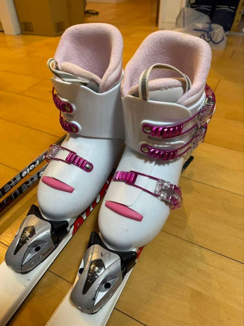 ATOMIC スキー板 セットキッズ ジュニア 120cm ブーツ21.5センチ