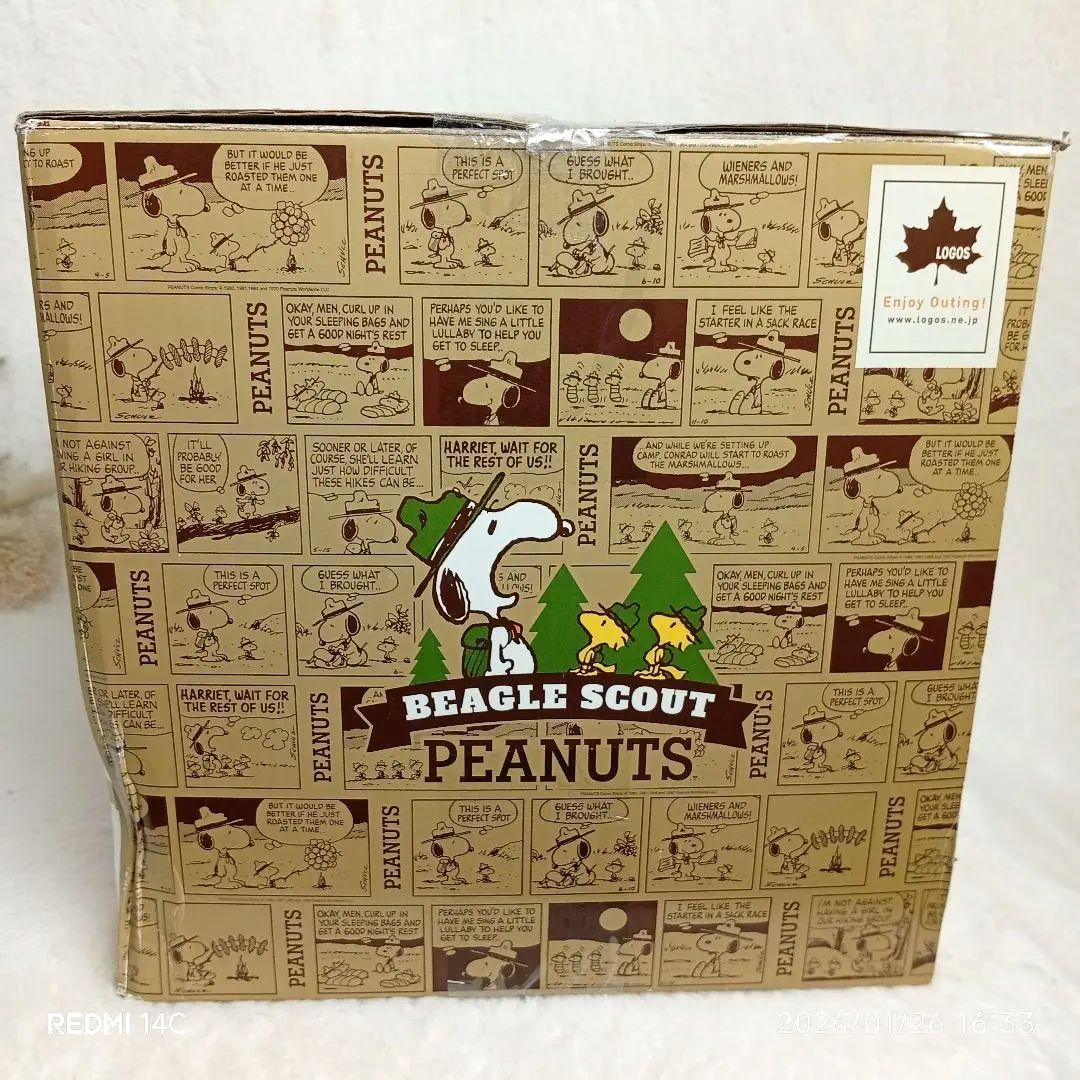 【ロゴス×スヌーピー】クッションシュラフ 寝袋 人気 完売品