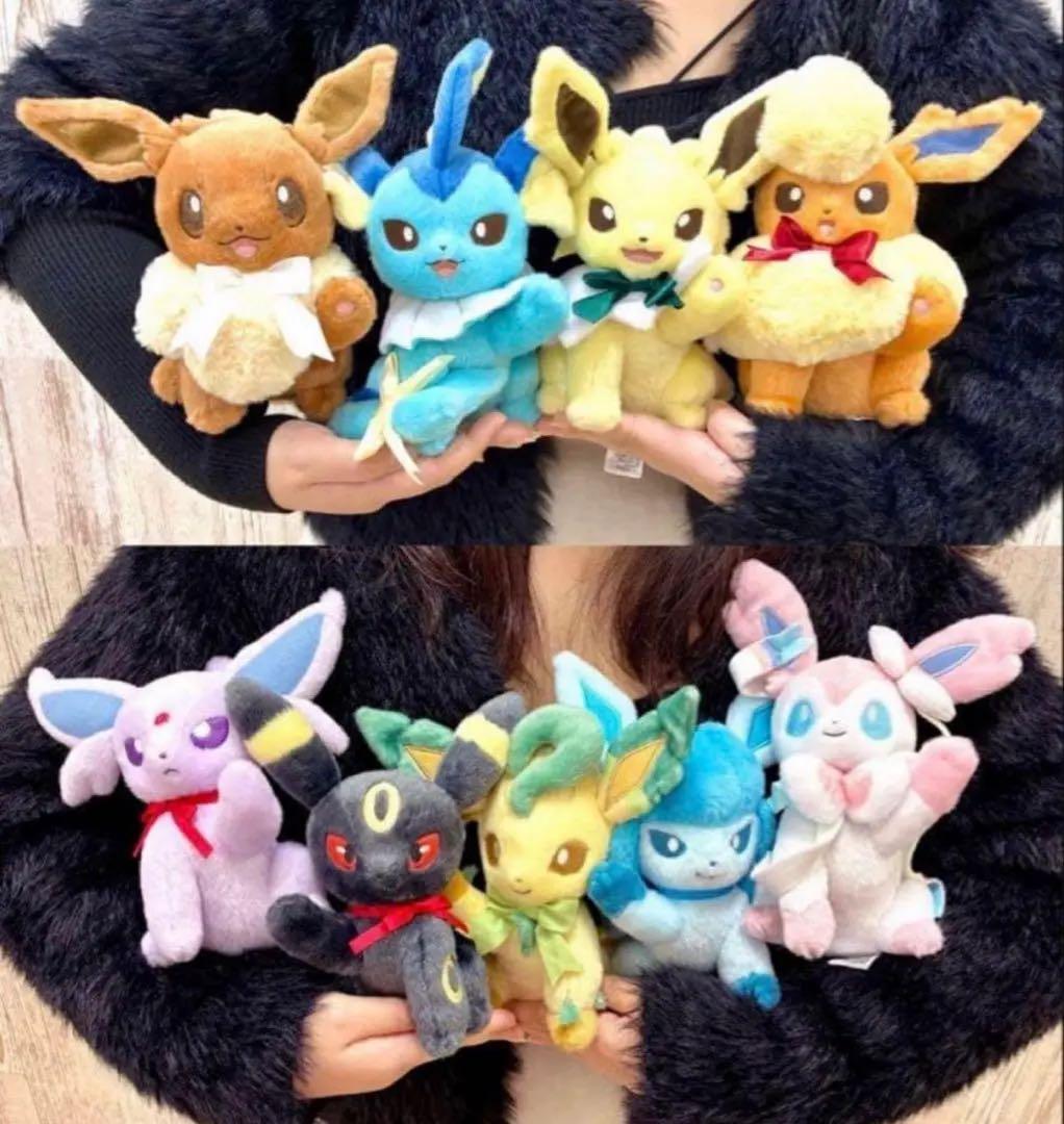 Eevee Collection ぬいぐるみ 9種セット　ウォールポケット