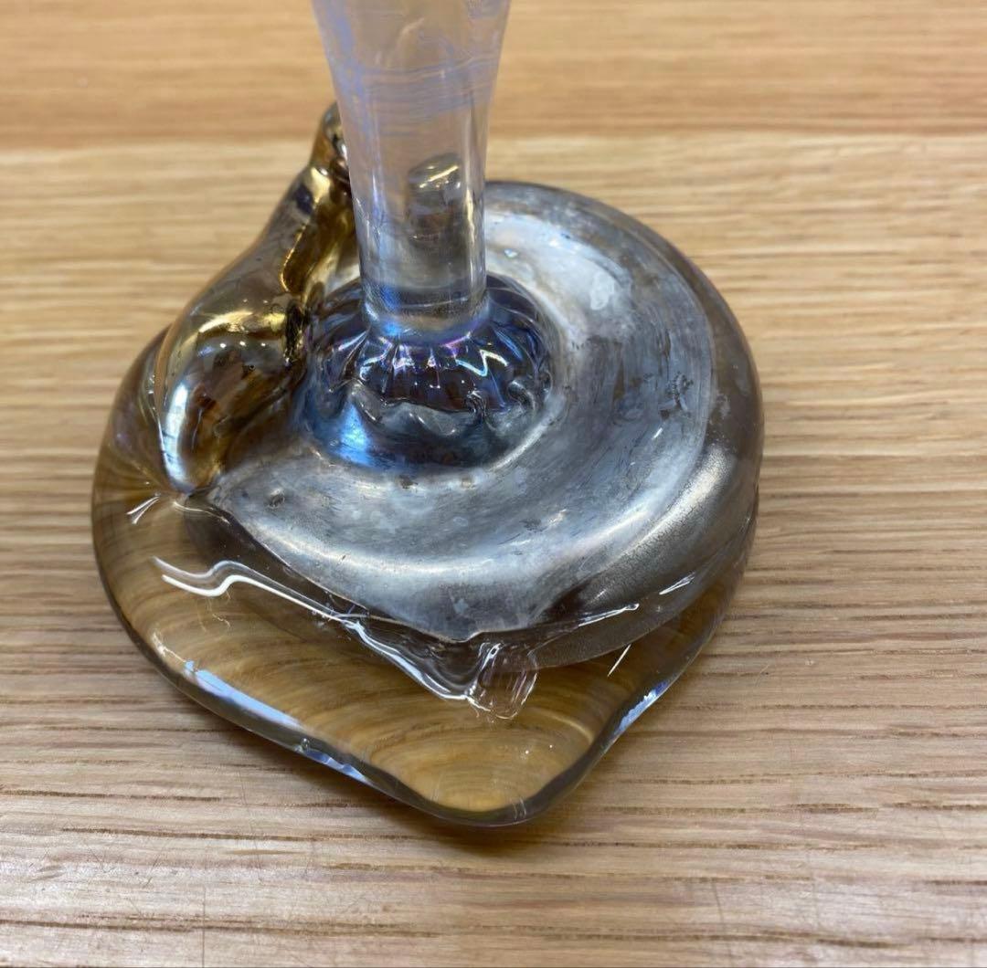 河内麻子　asako kawachi ワイングラス　ガラス　ガラスアート