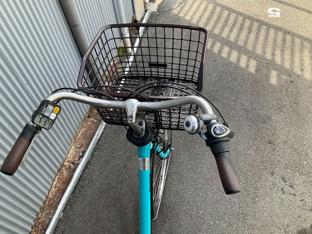 パナソニック最新機種電動アシスト自転車viviDX26インチブルーボディー