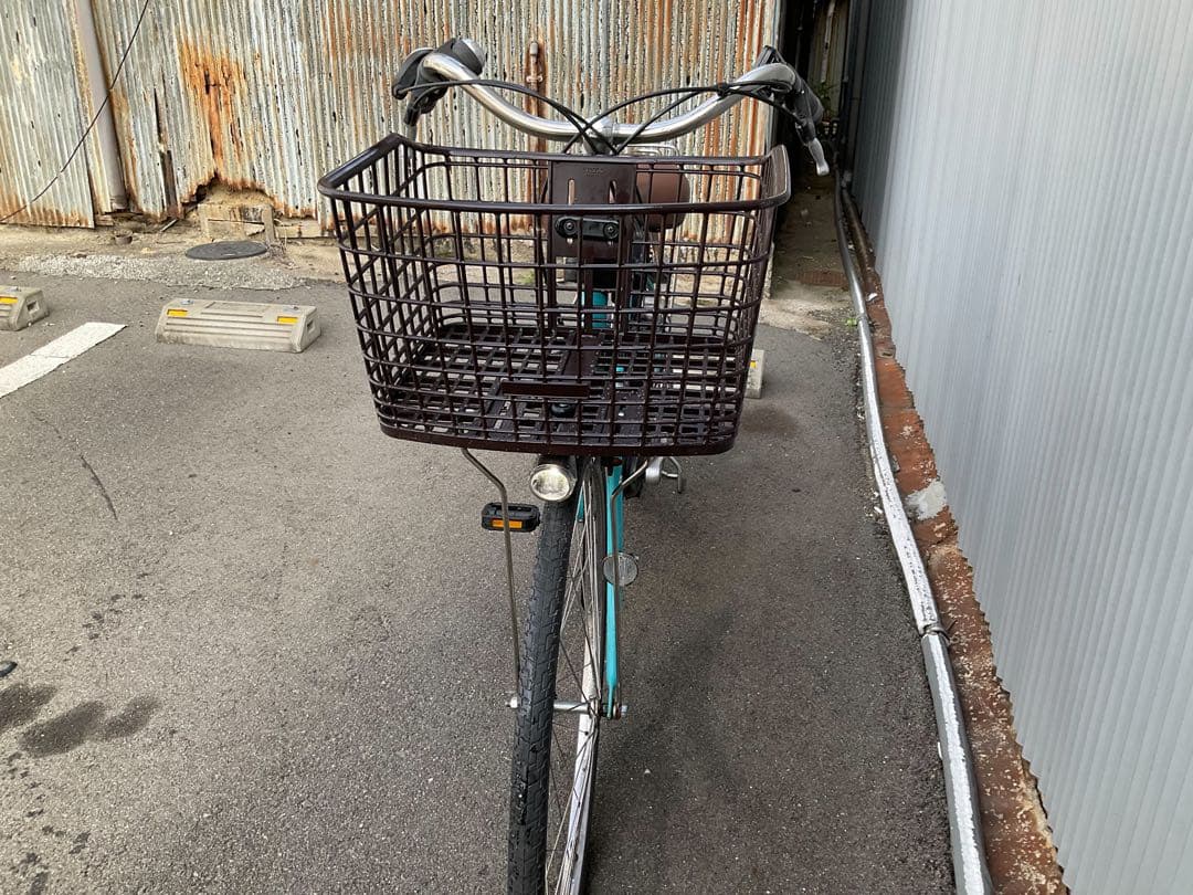 パナソニック最新機種電動アシスト自転車viviDX26インチブルーボディー