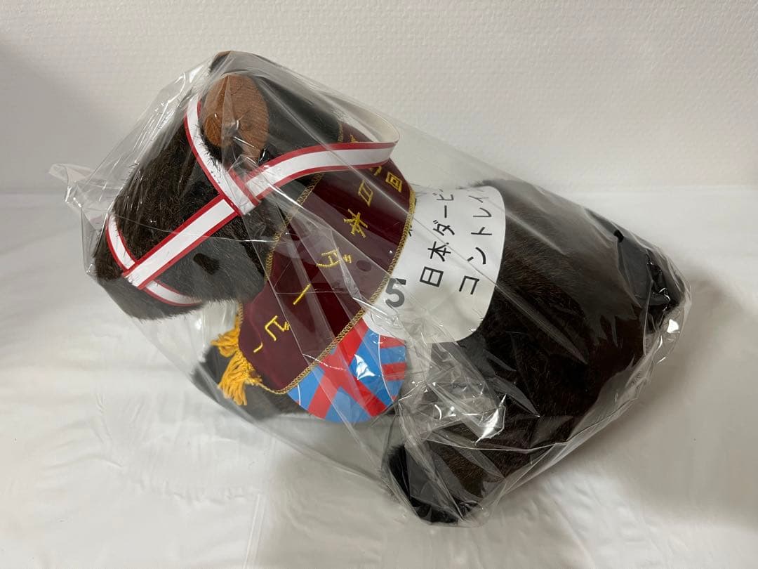 【新品】コントレイル　ぬいぐるみ　ミニゼッケン　三冠セット　競馬