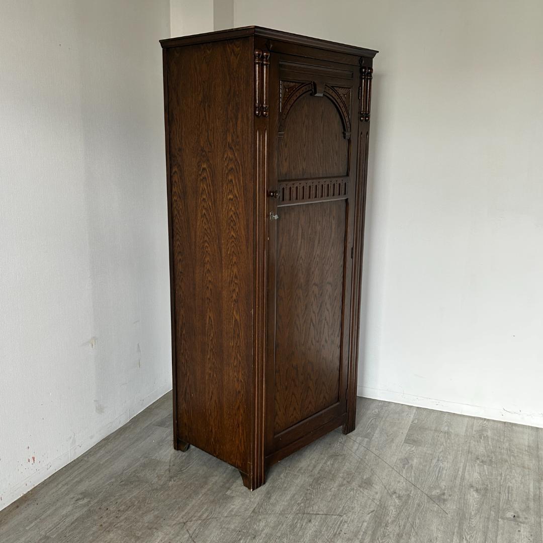 イギリス アンティーク家具 ホールローブ ワードローブ 1930年頃 757A