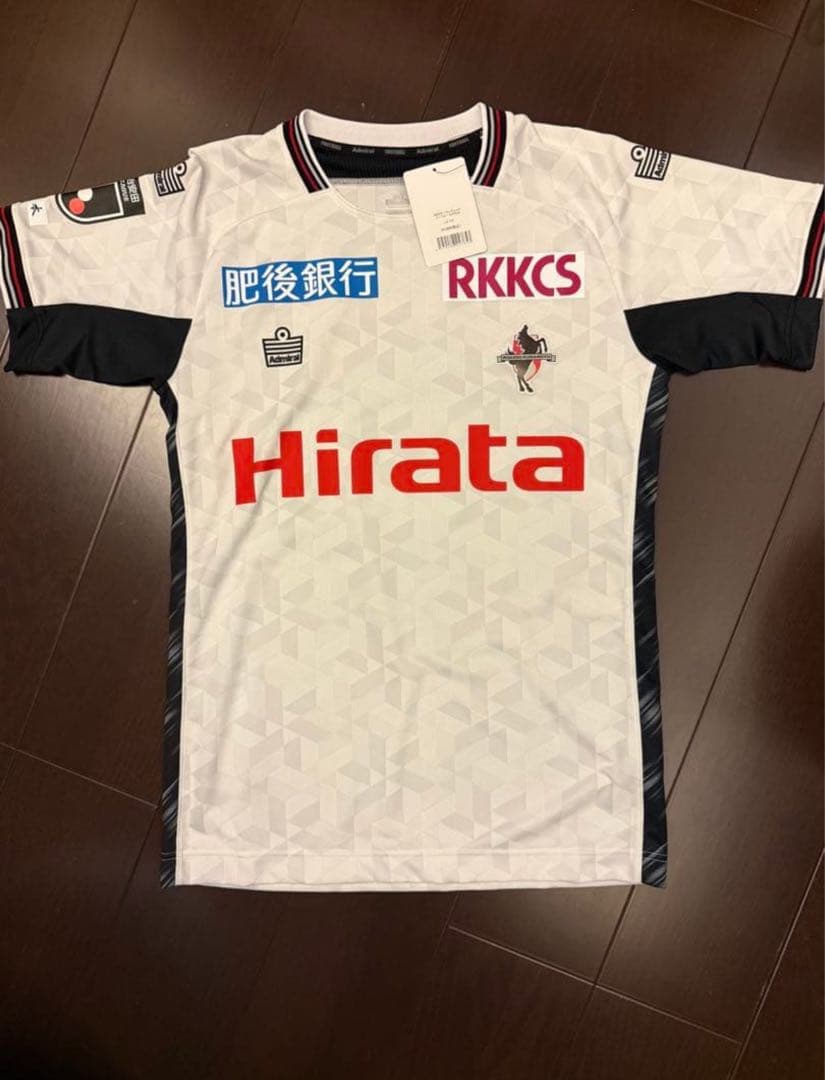 【新品】ロアッソ熊本 2025 ユニフォーム　2nd Lサイズ アウェイ