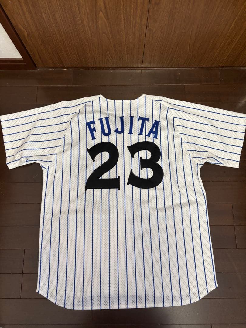 ベイスターズ　98年優勝復刻ユニフォーム　藤田一也　23