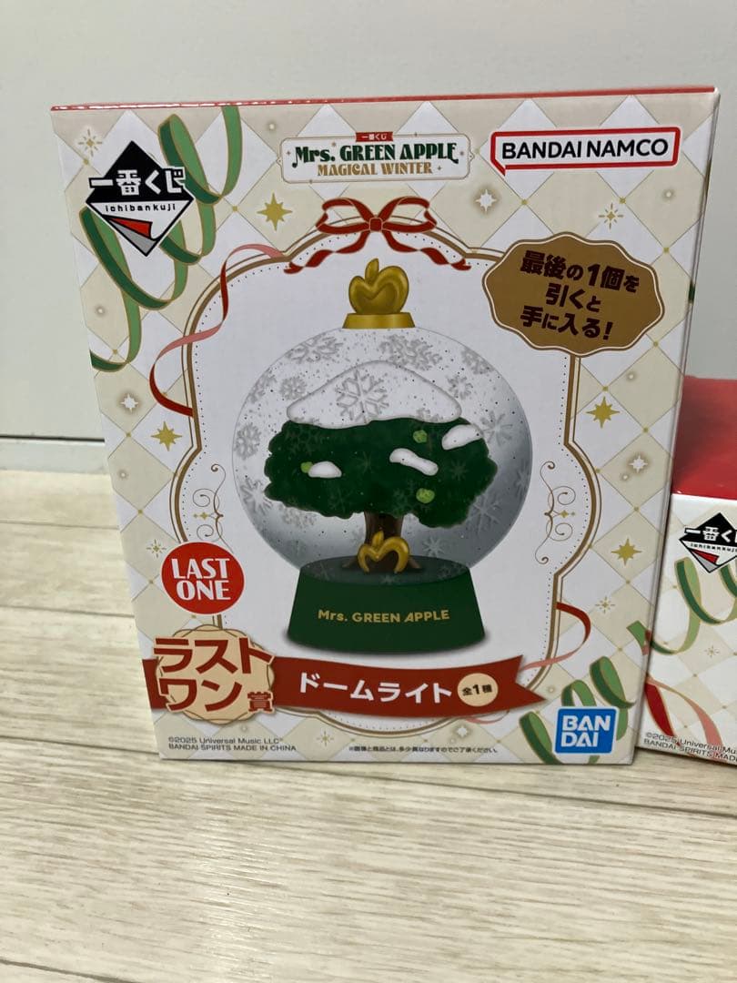 ミセスグリーンアップル　一番くじ　D賞マグカップ　ラストワン賞ドームライト