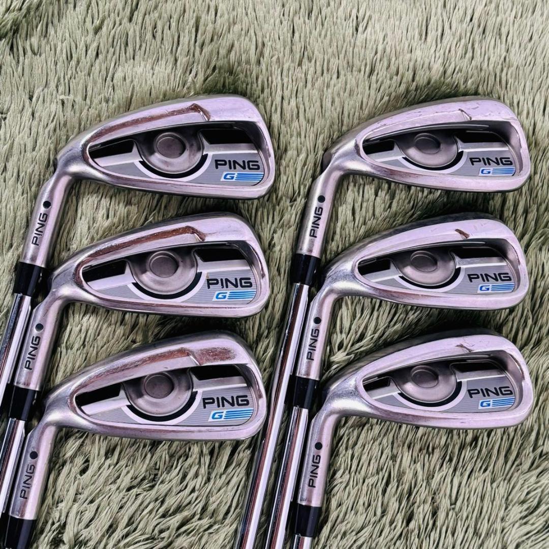 ピン G レフティ アイアン6本セット メンズゴルフ 初心者 入門 大人気モデル