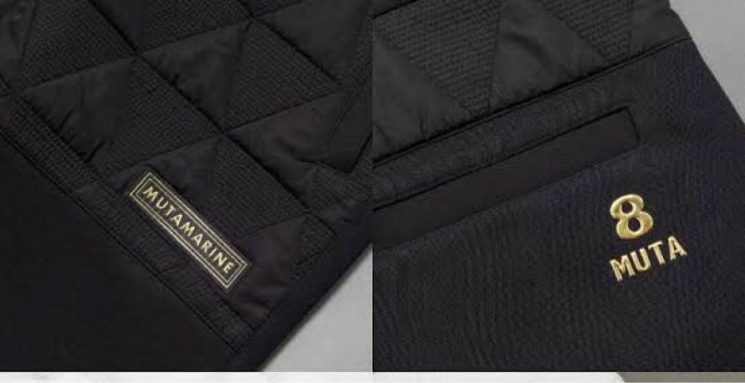 新品　ムータ　muta MARINE ジオメトリック　キルティングパンツ　ゴルフ