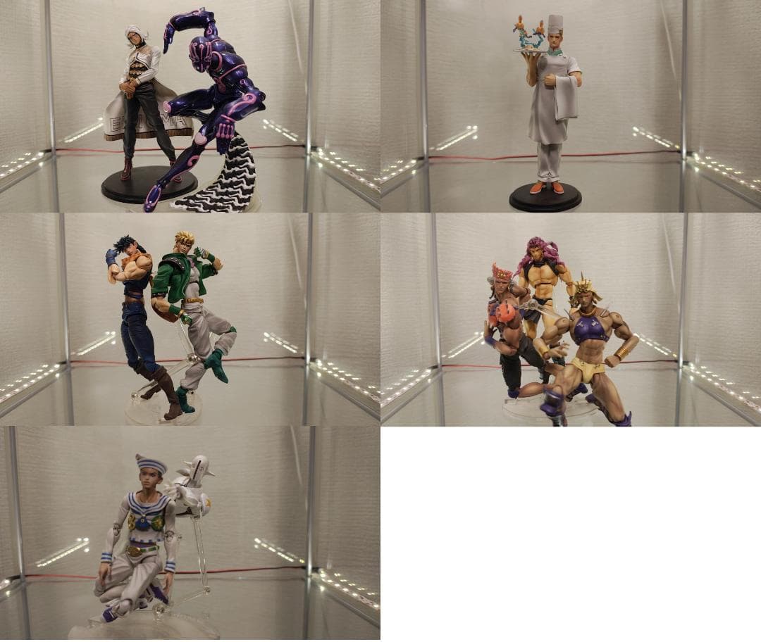 ジョジョの奇妙な冒険 フィギュア 59体　【超像可動】【スタチューレジェンド】