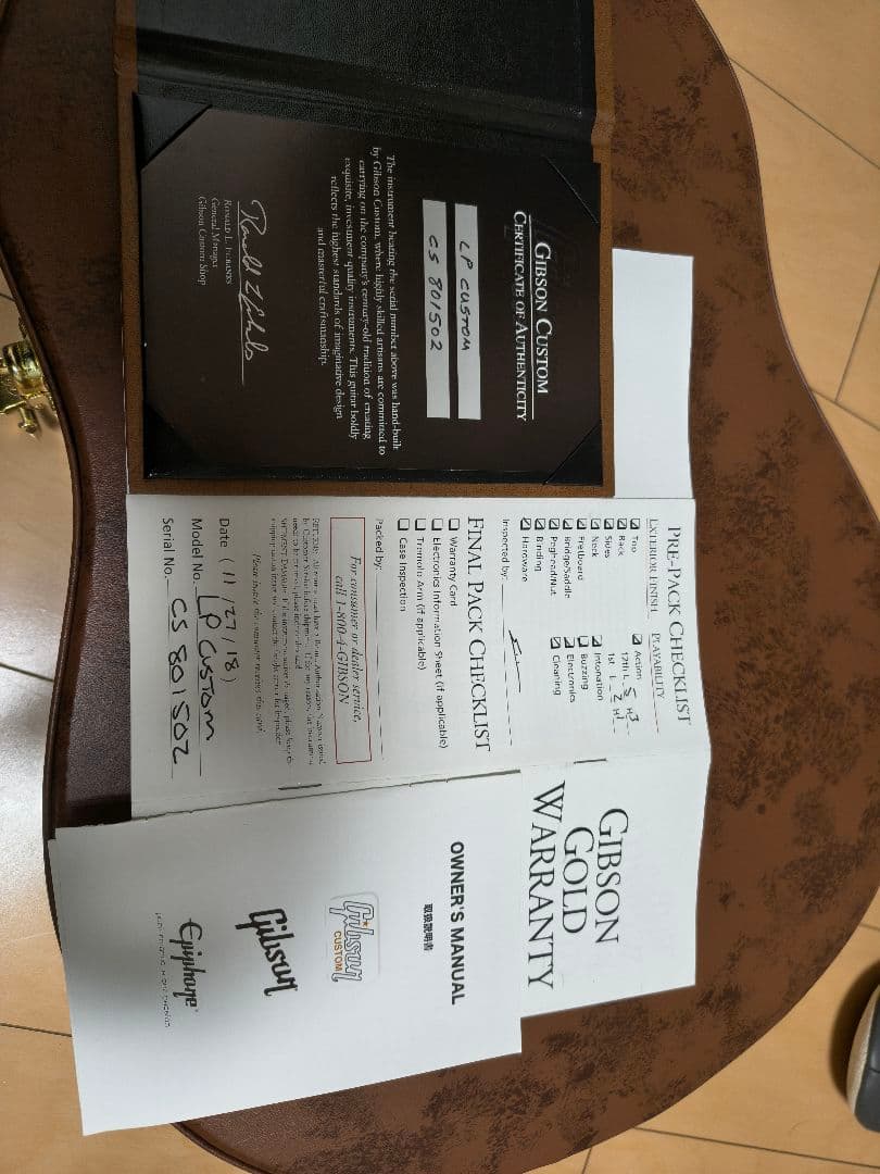 ギター Gibson Les Paul Custom