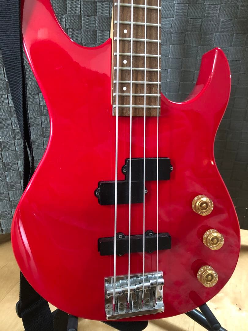 Cobran f-a1 楽器店メンテナンス済 ベースギター 赤