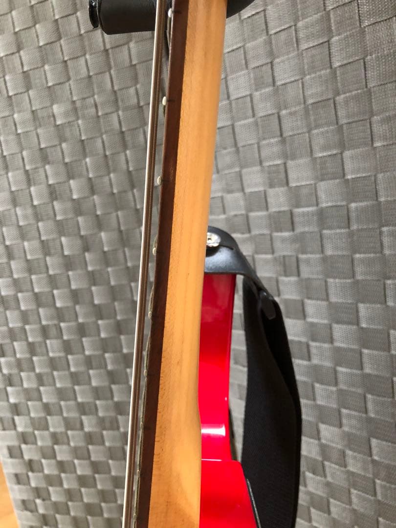 Cobran f-a1 楽器店メンテナンス済 ベースギター 赤