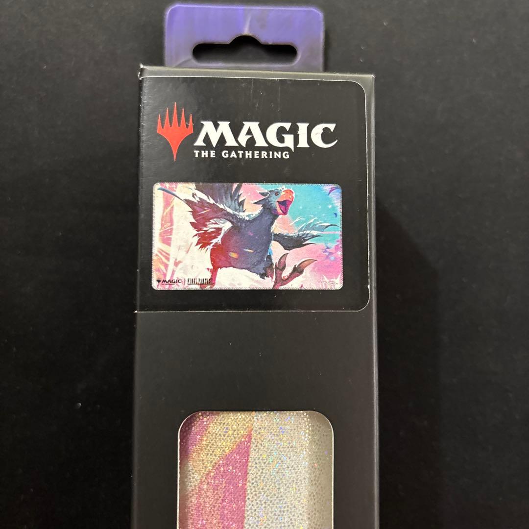 マジック:ザ•ギャザリング　プレイマット　旅するチョコボ　黒