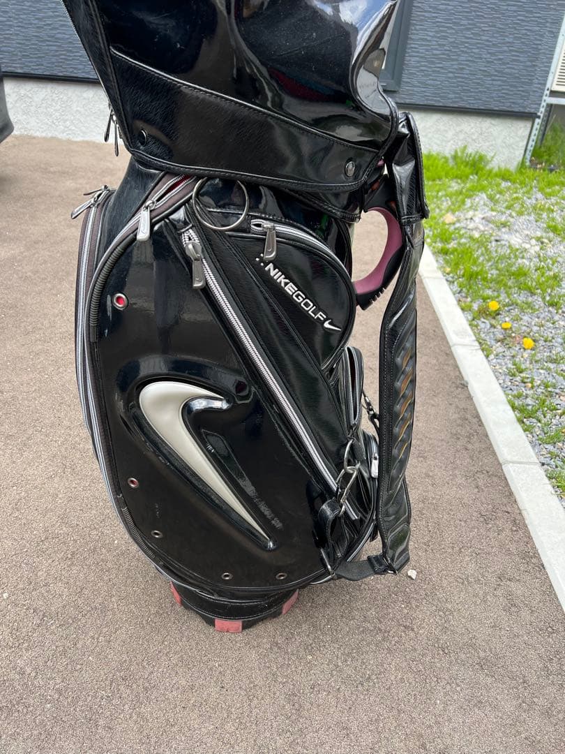 NIKE GOLF ブラックキャディバッグ　ナイキ