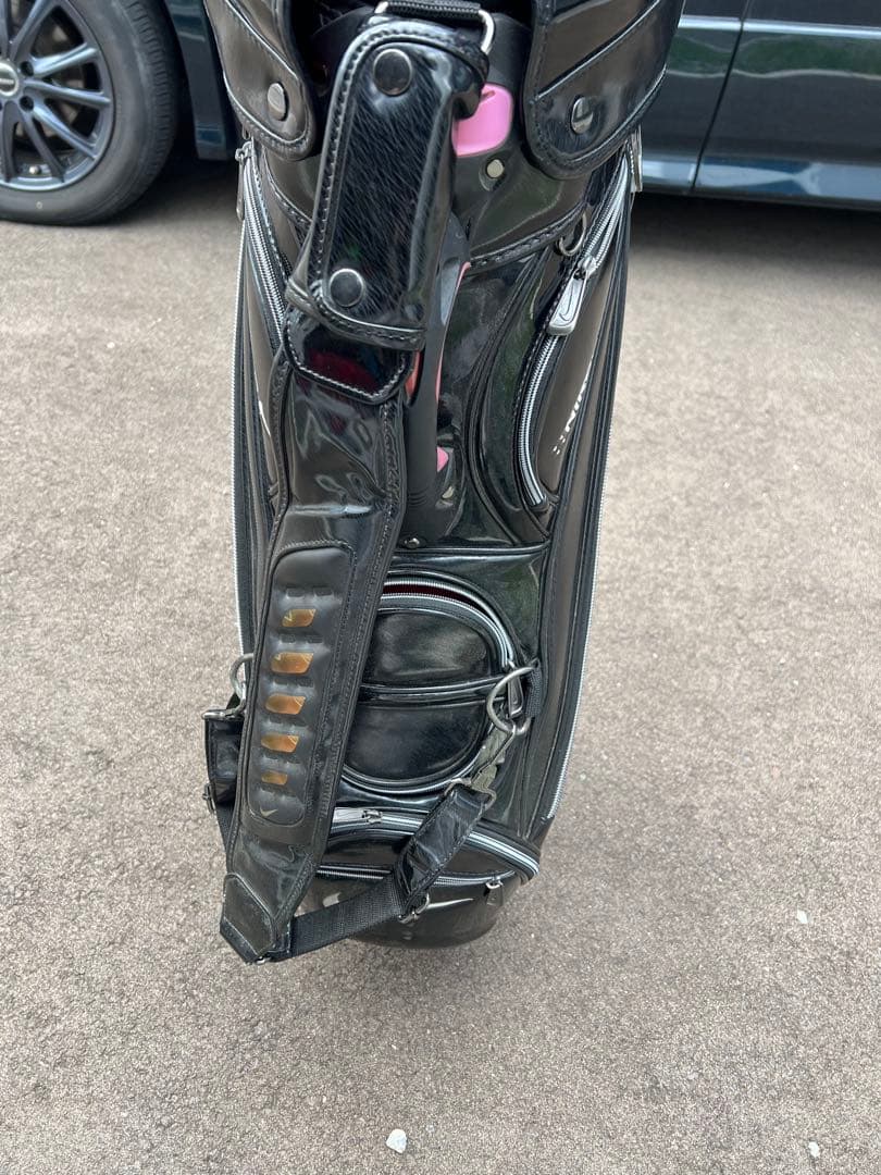 NIKE GOLF ブラックキャディバッグ　ナイキ