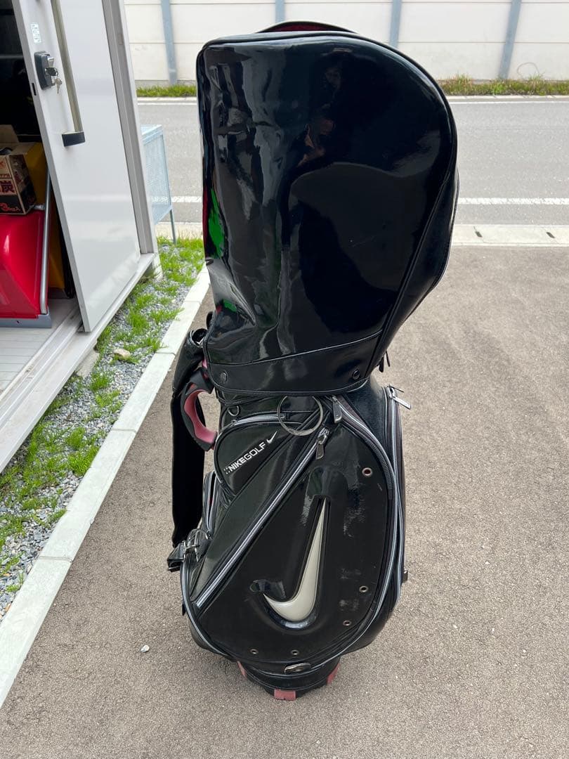 NIKE GOLF ブラックキャディバッグ　ナイキ