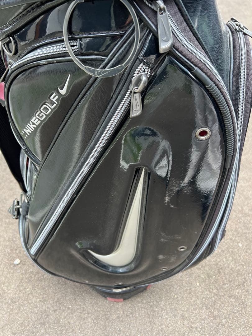 NIKE GOLF ブラックキャディバッグ　ナイキ