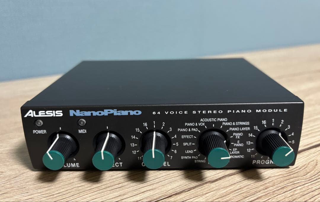Alesis NanoPiano 【美品】音出しmidi確認済　アダプタ付き