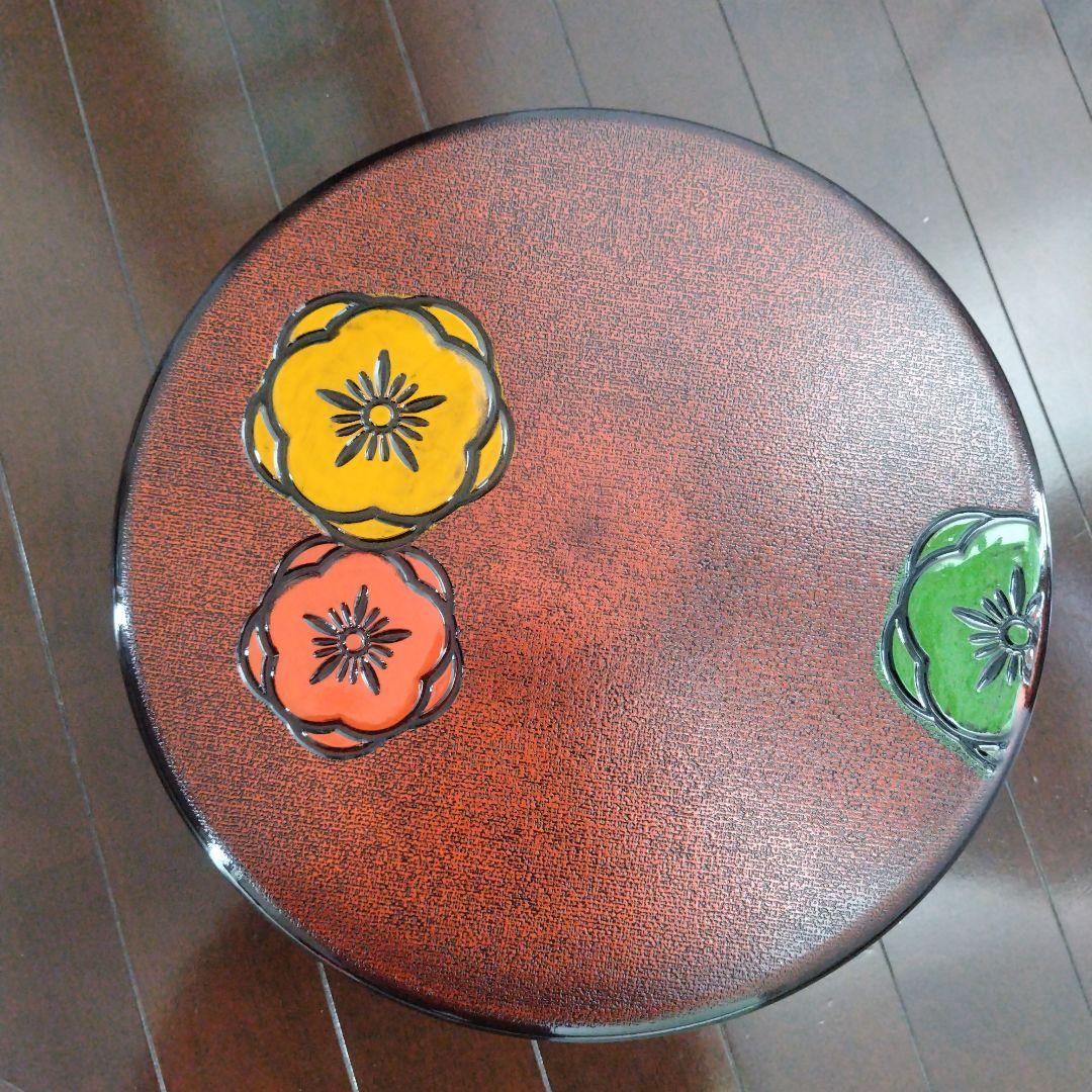 未使用極美品！昭和レトロ当時物 茶櫃 茶ひつ 木製