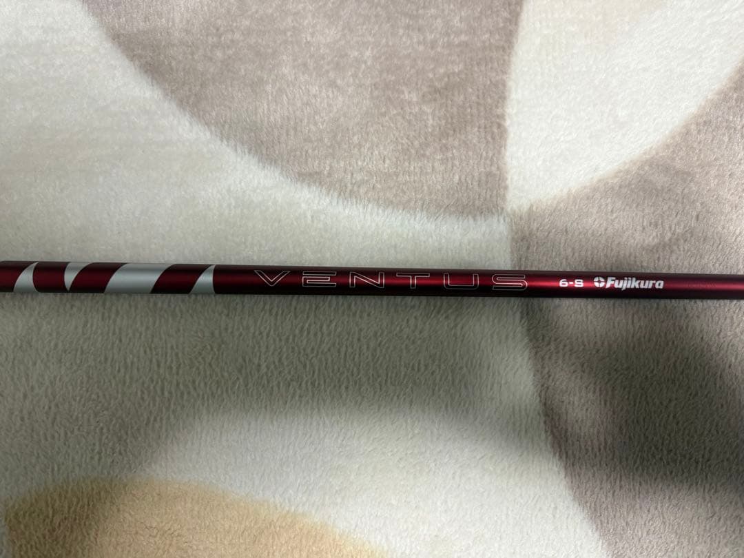 【美品】24ベンタスレッド6S 3w ミニドライバー　テーラーメイドスリーブ付き