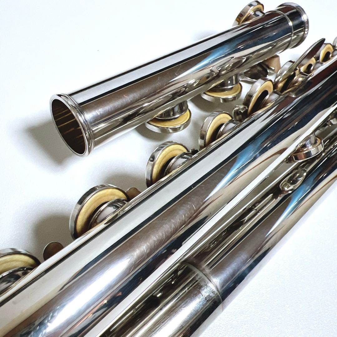 【美品】Pearl PF-501 フルート パール　鏡面仕上げ　Eメカ