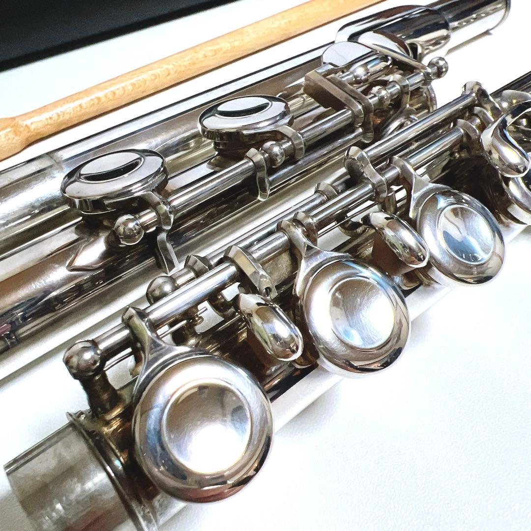 【美品】Pearl PF-501 フルート パール　鏡面仕上げ　Eメカ