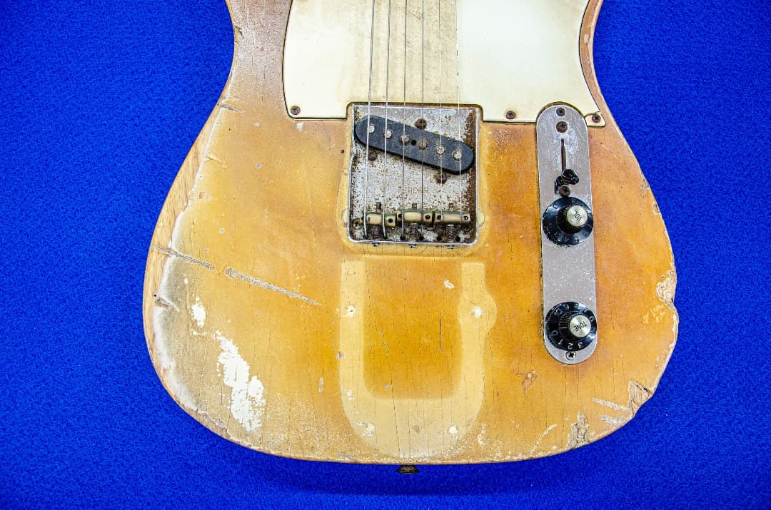 Fender Telecaster 1968年製 ビグスビー痕あり ローズ指板
