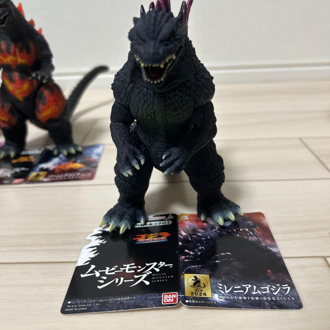 ムービーモンスターシリーズ　デスゴジ　キングギドラ　機龍　スペゴジ　5体セット