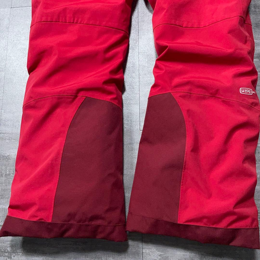 ピークパフォーマンス スキーウェア レディースS 赤 セットアップ 上下 山登り