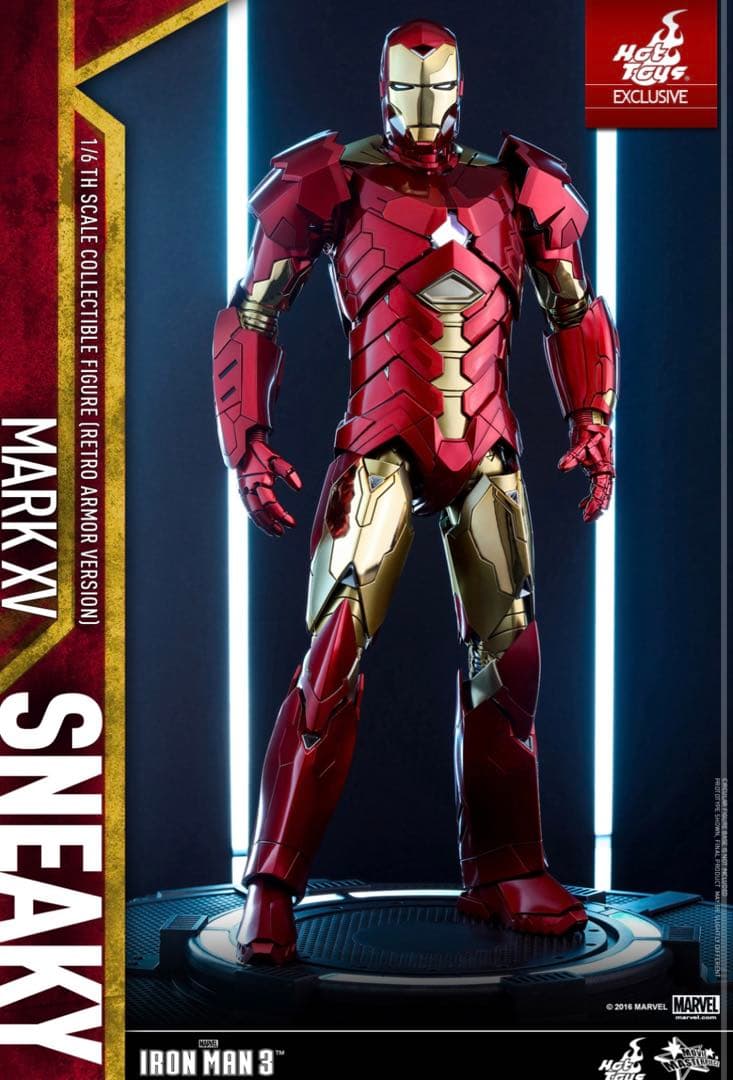 ホットトイズ　アイアンマン ディズニー　アベンジャーズ　1/6 フィギュア　装備