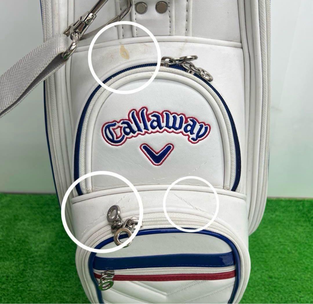 キャロウェイ Callaway キャディバッグ　8インチ　レディース　女性用