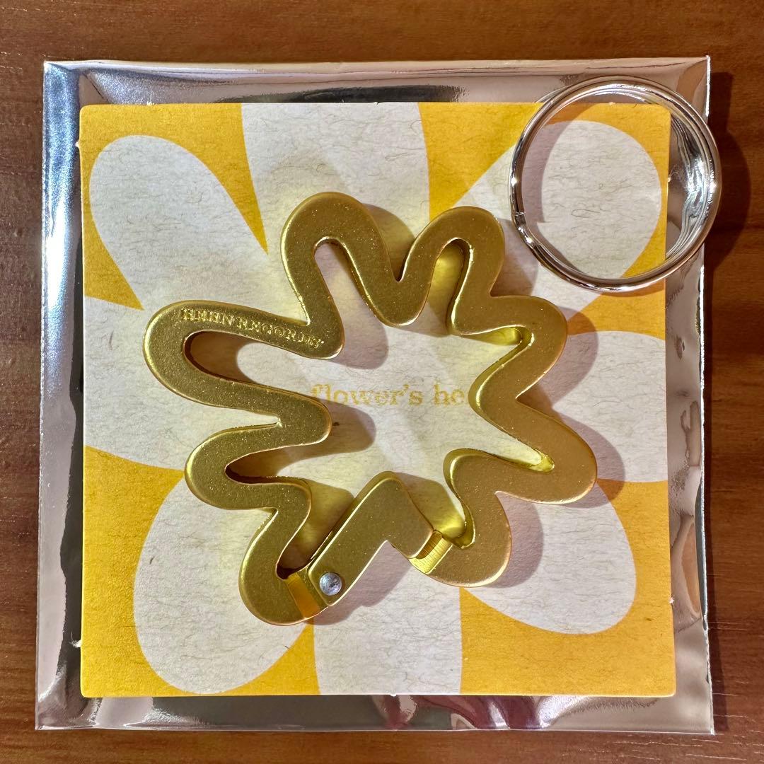 【新品未使用】藤井風　花　カラビナ　ゴールド