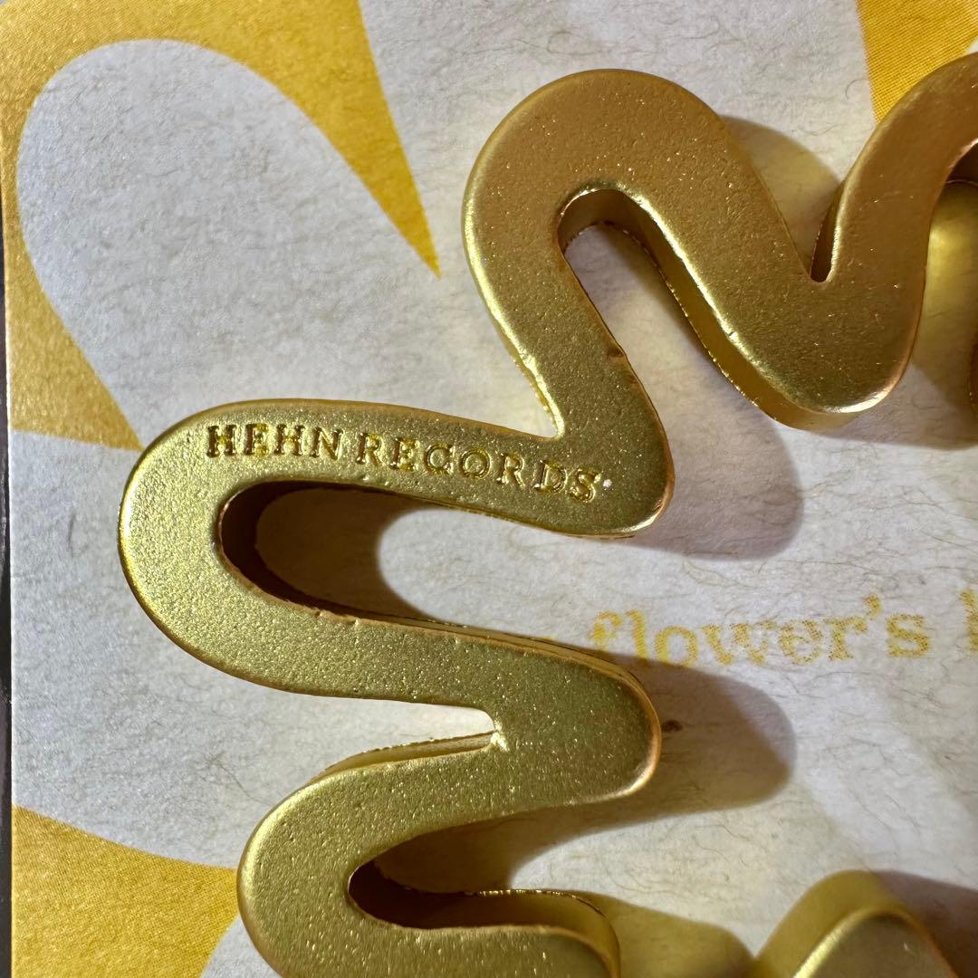 【新品未使用】藤井風　花　カラビナ　ゴールド