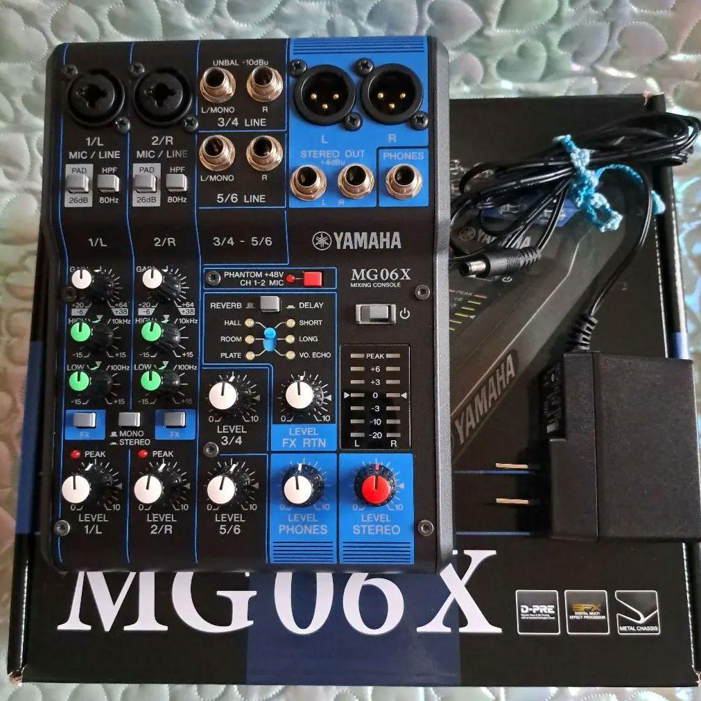 DJ機材 YAMAHA MG06X