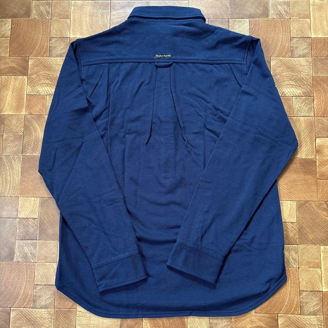 新品タグ付き　PEARLY GATES ネイビー ポロシャツ サイズ5 メンズ