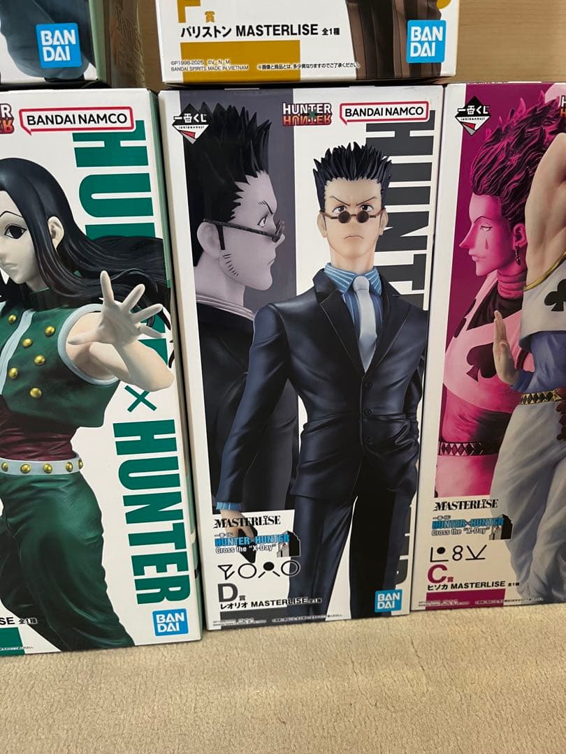 ハンターハンター　一番くじ　A、B、C、D、E、F、ラストワン　フィギュアコンプ