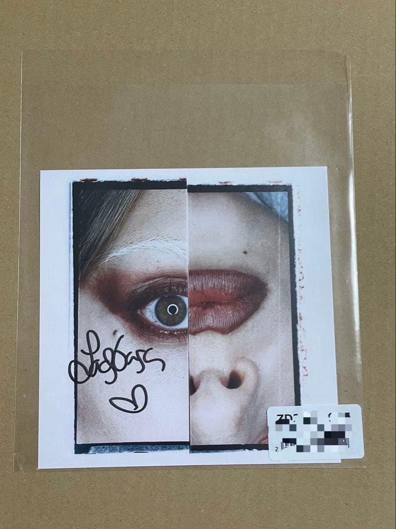 Lady Gaga 直筆サイン入りアートカード　MAYHEM レディーガガ